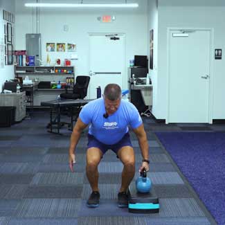 Kettlebell Suitcase Deadlift